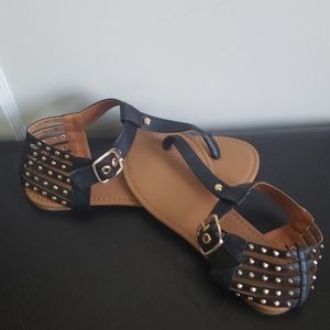 Sweet black sandals